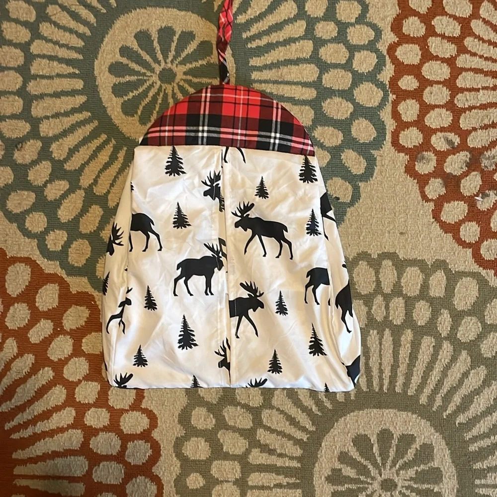 Lodge Buffalo Plain Nursery Crib Set